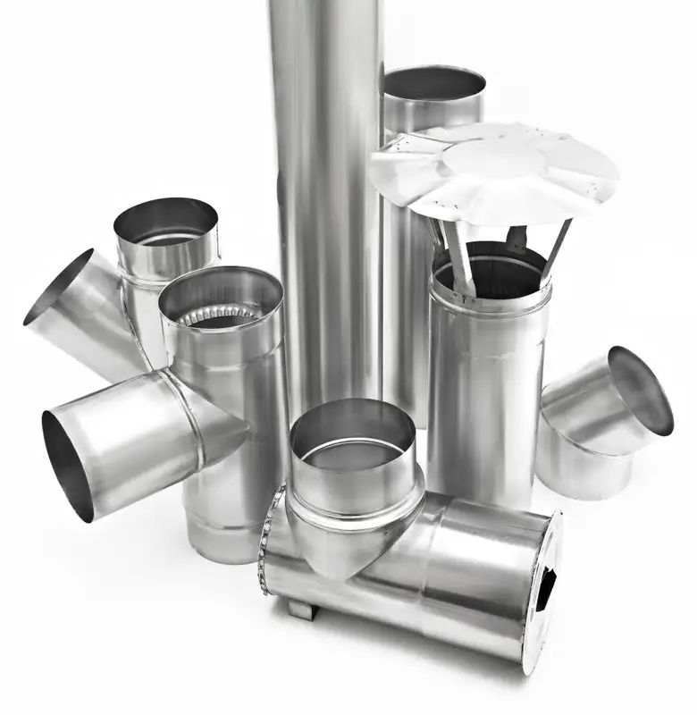 Дымоходы Размер: 80-400 мм, фотография 1