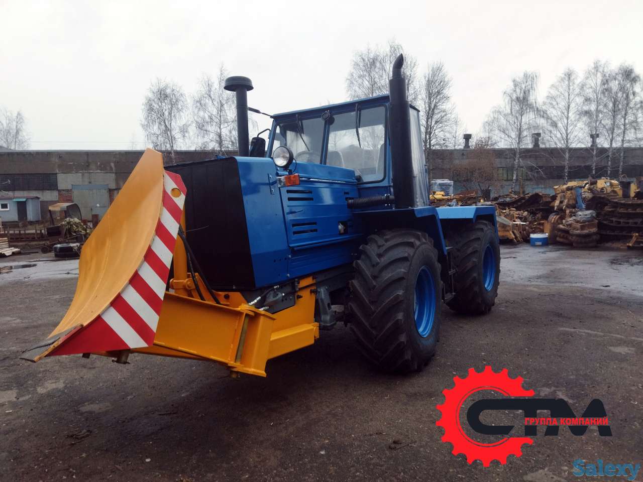 Трактор Т-150 с отвалом, фотография 6