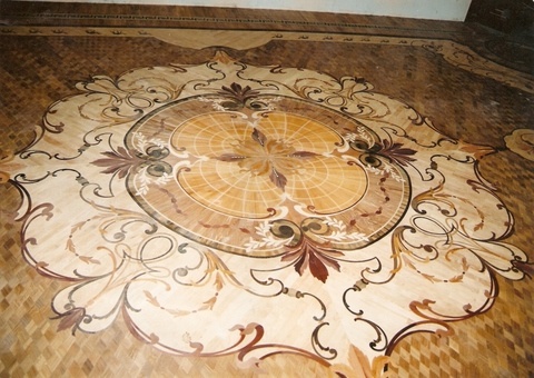 Ремонт укладка художественного паркета, фотография 2