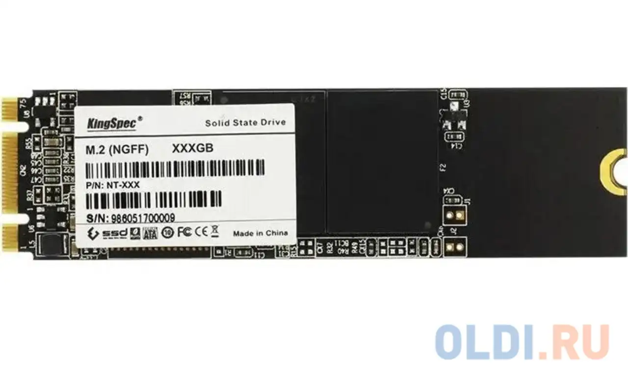 Ssd накопитель kingspec nt-1tb 1 tb sata-iii, фотография 1