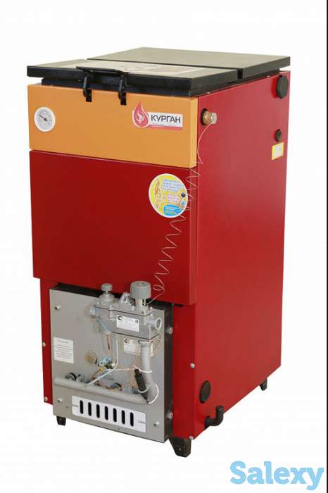 Котел КУРГАН с газогорелочным устройством, фотография 1