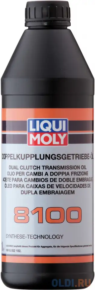 Нс-синтетическое трансмиссионное масло liquimoly doppelkupplungsgetriebe-oil 8100 1 л 3640, фотография 1