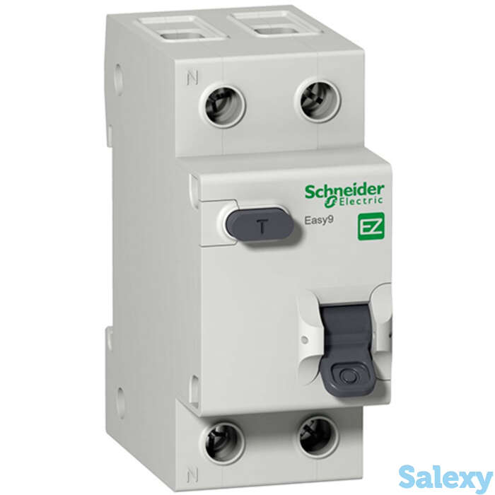 Дифференциальный автоматический выключатель Schneider Electric  EASY 9 1P+N 10А 30мА C AC 4,5 кА, фотография 1