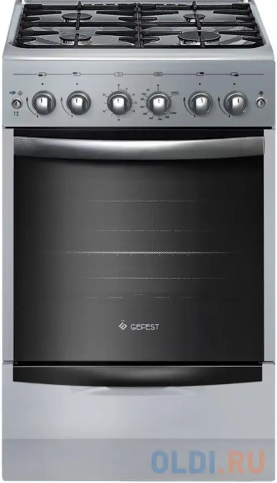 Газовая плита gefest пг 5100-02 0068 серый, фотография 1