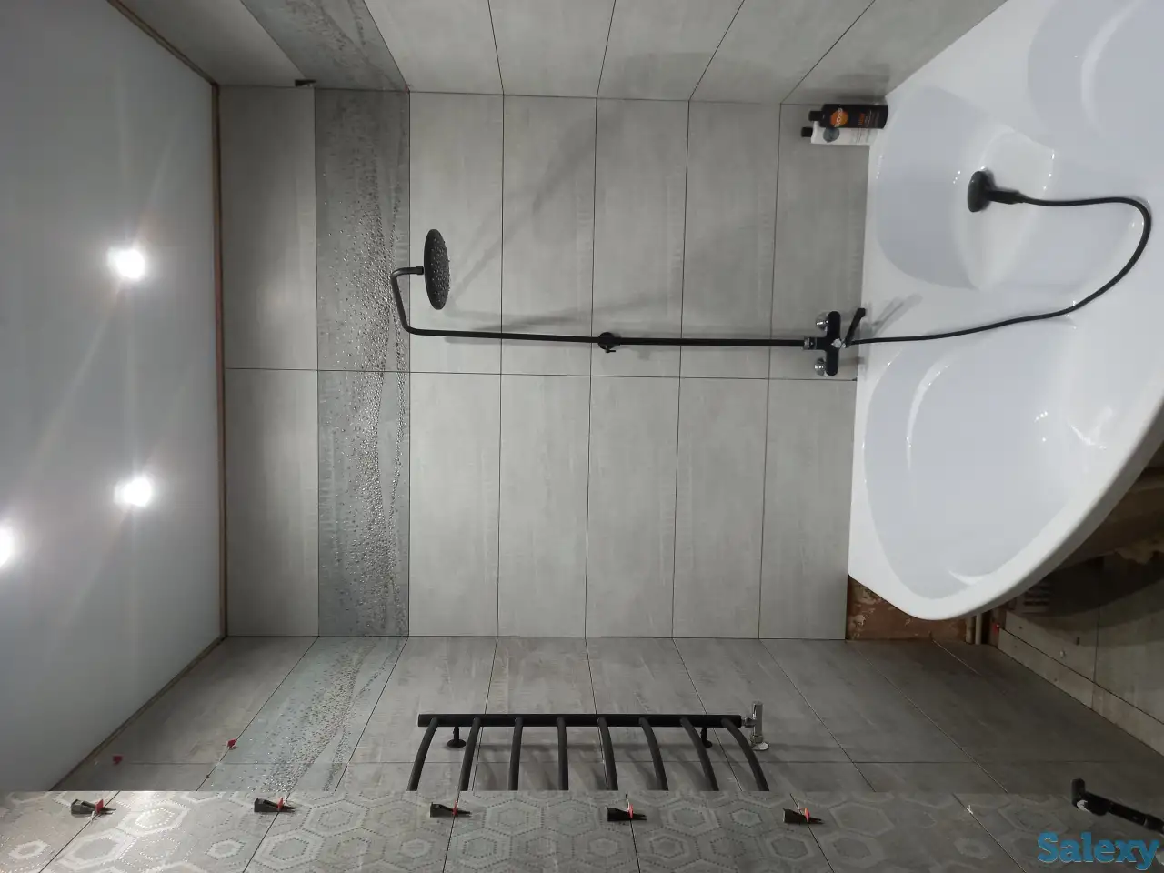 Укладка кафеля, ламинат, монтаж гкл,фактурная штукатурка, фотография 9