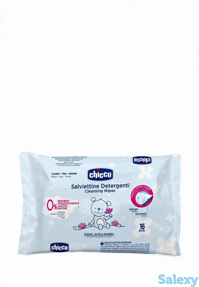 Влажные салфетки chicco, фотография 1