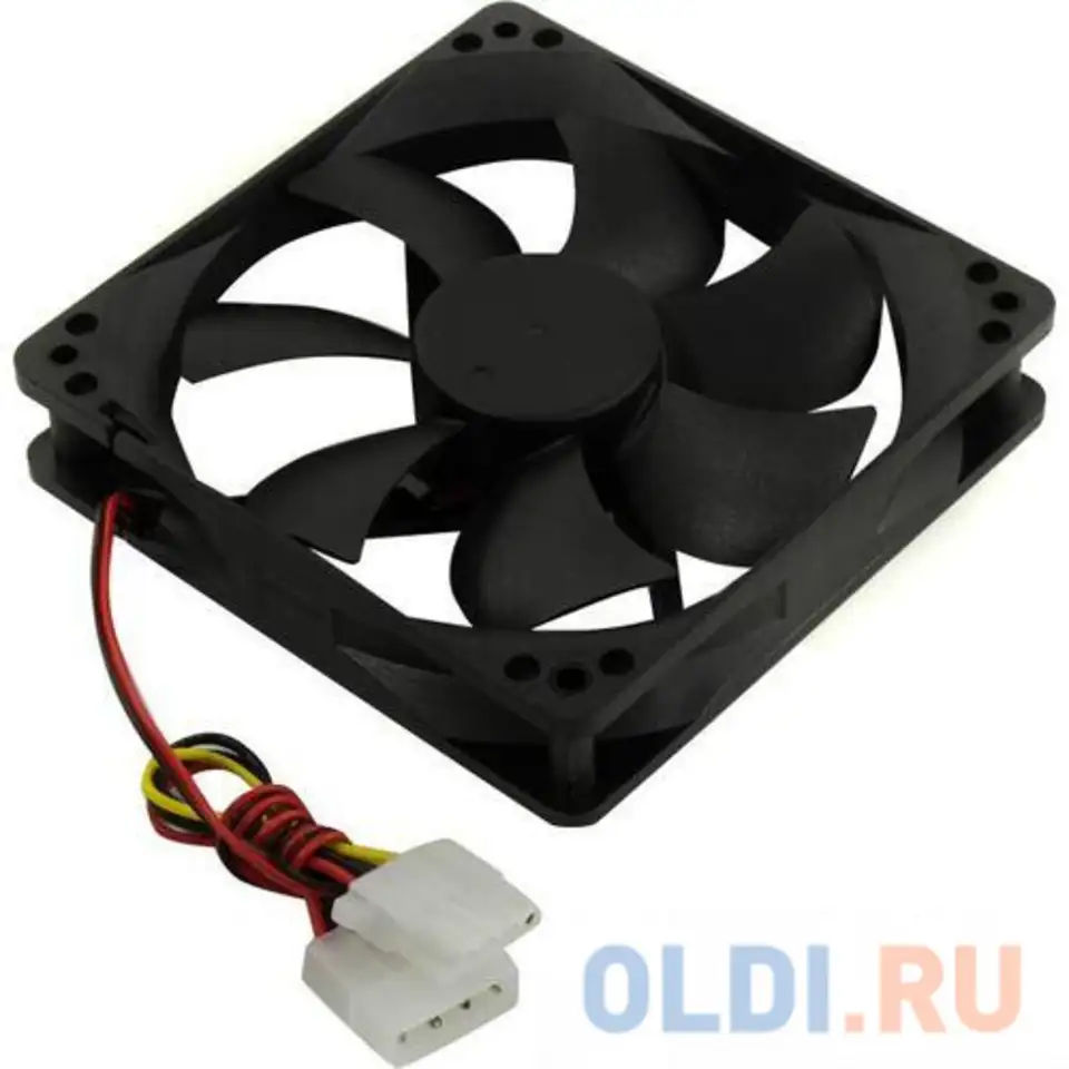 Ad1225b12h-n1 fan 120mm, 3200rpm, 102.9 cfm, molex, подшипник, 48dba oem{60}, фотография 1