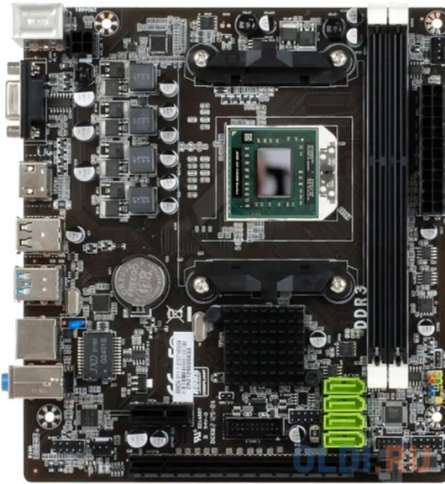 A88da with a8-4500m socket fs1, amd a88, 2xddr3-1600, d-sub, hdmi, 1xpci-ex16x,, фотография 1