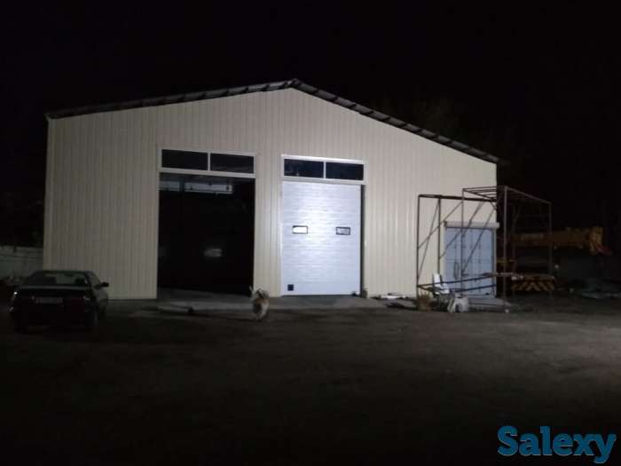 Промышленные секционные ворота  с монтажом, фотография 1