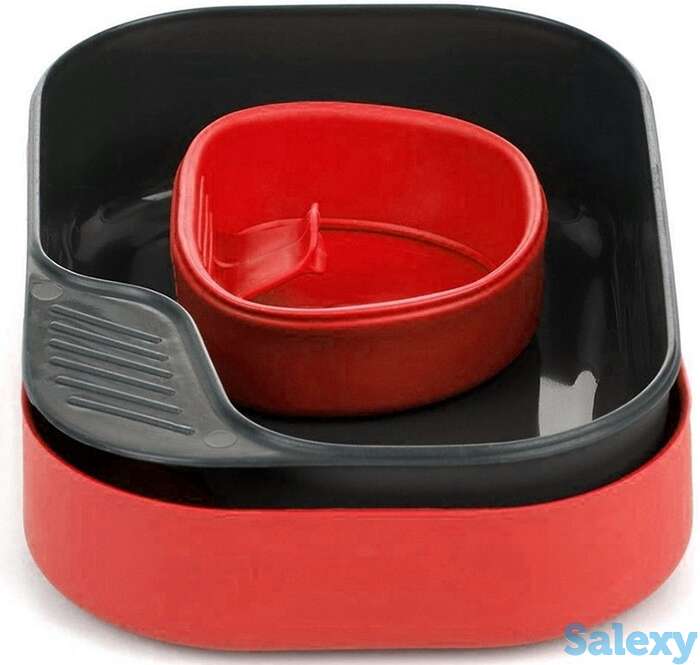Набор посуды wildo camp-a-box basic red, фотография 1