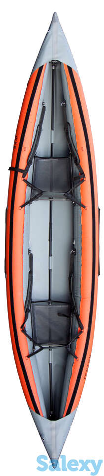 Байдарка тритон шуя 2 серая/оранжевая, фотография 1