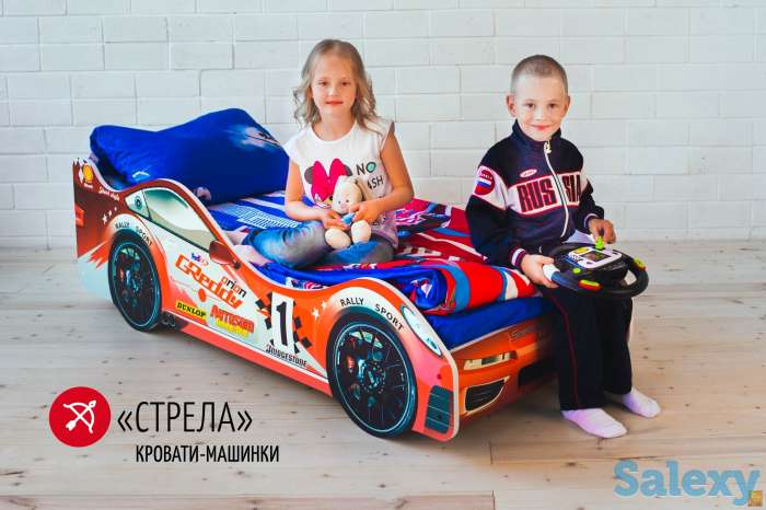 Детская кровать машина стрела, фотография 3