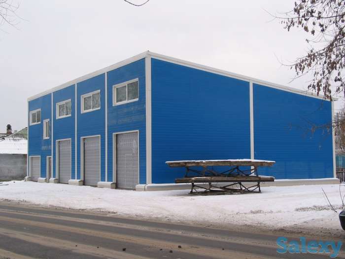 Ангары, автомойки, фермы, склады из металлоконструкций, фотография 1
