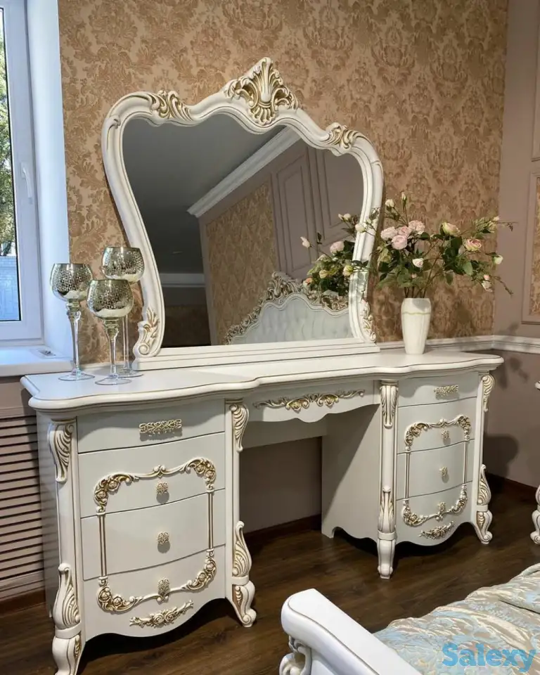 Спальный гарнитур Анна Мария 5Д белый (МДФ). ЭРА, Россия, фотография 4