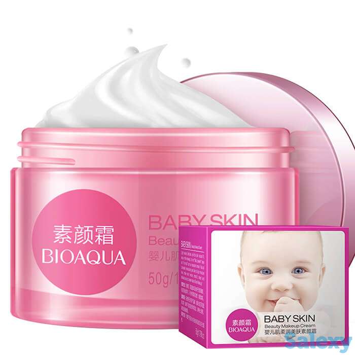 Крем для лица bioaqua baby skin beauty makeup cream, фотография 2