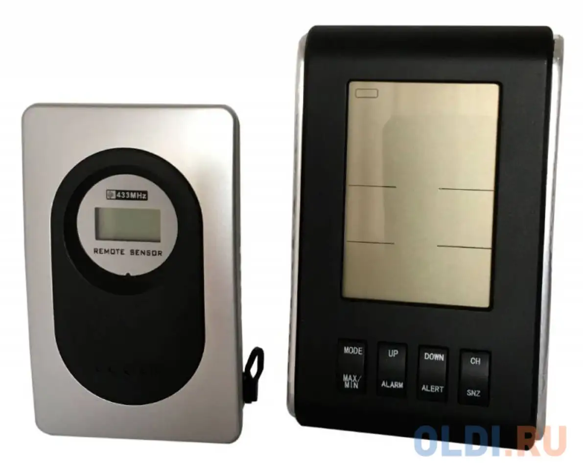 Погодная станция buro h103g серебристый/черный, фотография 1