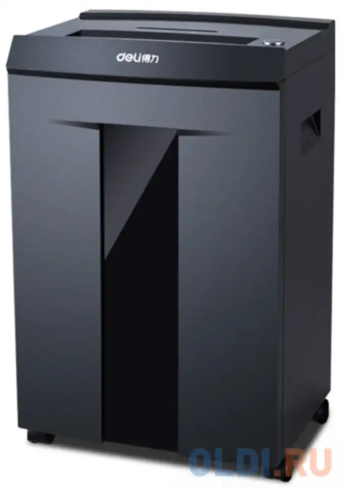 Шредер deli 9919 серый с автоподачей (секр.p-7)/фрагменты/8лист./30лтр./скрепки/скобы/пл.карты/cd, фотография 1