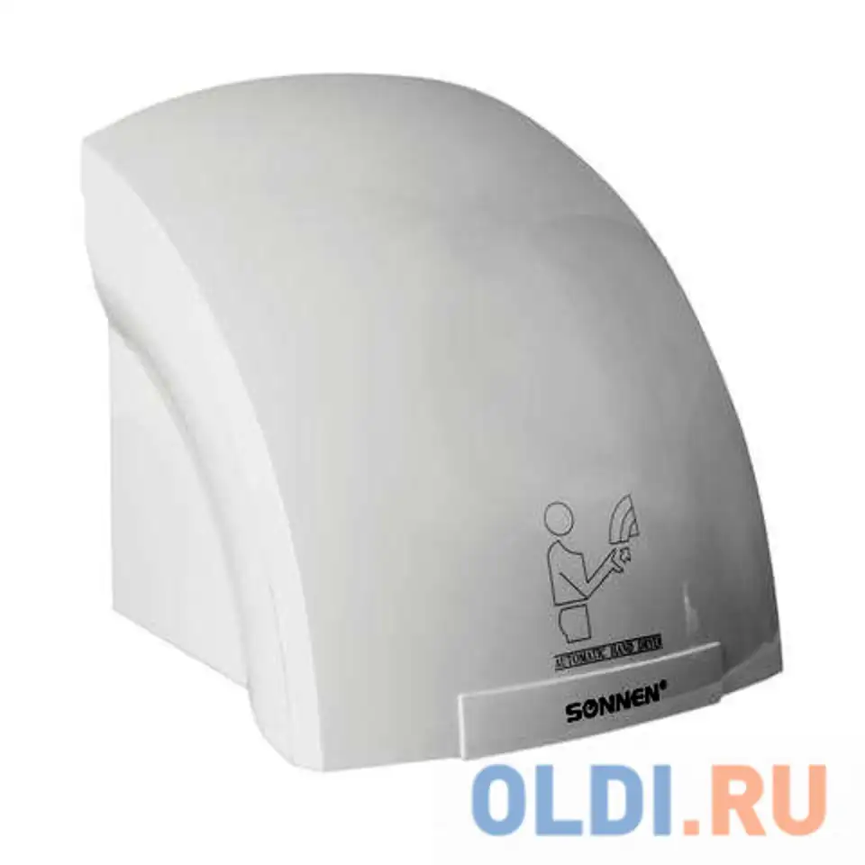 Сушилка для рук sonnen hd-688 2000вт белый, фотография 1