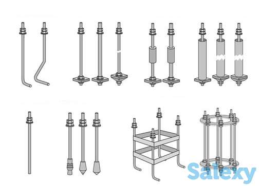 Болты фундаментные составные, фотография 1