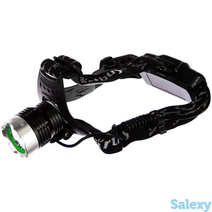 Аккумуляторный налобный фонарь smartbuy 5 вт led (sbf-hl023)/50, фотография 1