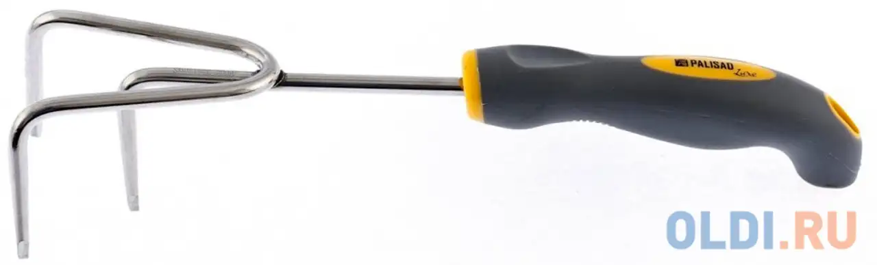 Рыхлитель 3-зубый, двухкомпонентная рукоятка luxe// palisad, фотография 1
