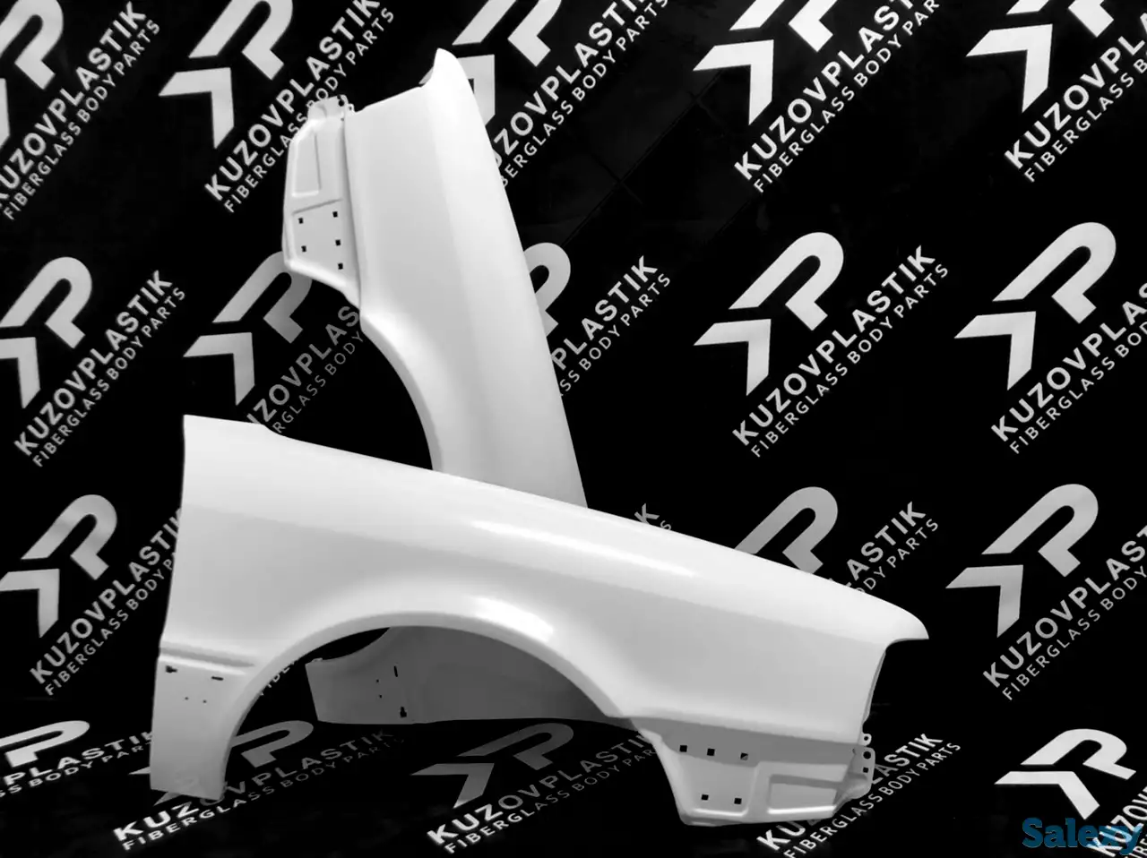 Крыло на Ауди 80 B4 из стеклопластика., фотография 5