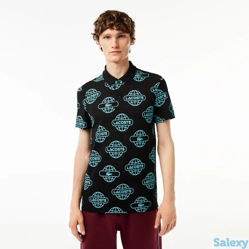Мужское сверхлегкое поло lacoste из хлопка piqu?, фотография 1