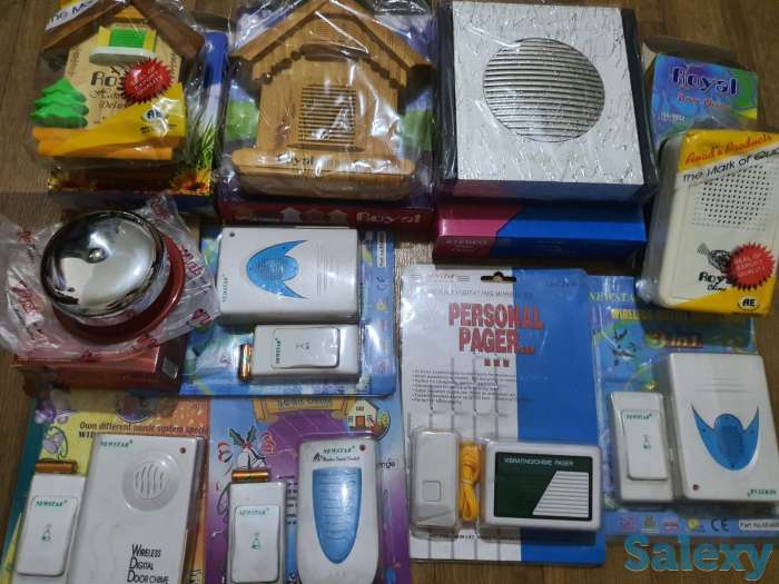 Стильный цифровой звонок дверной, проводной и беспроводной, фотография 1