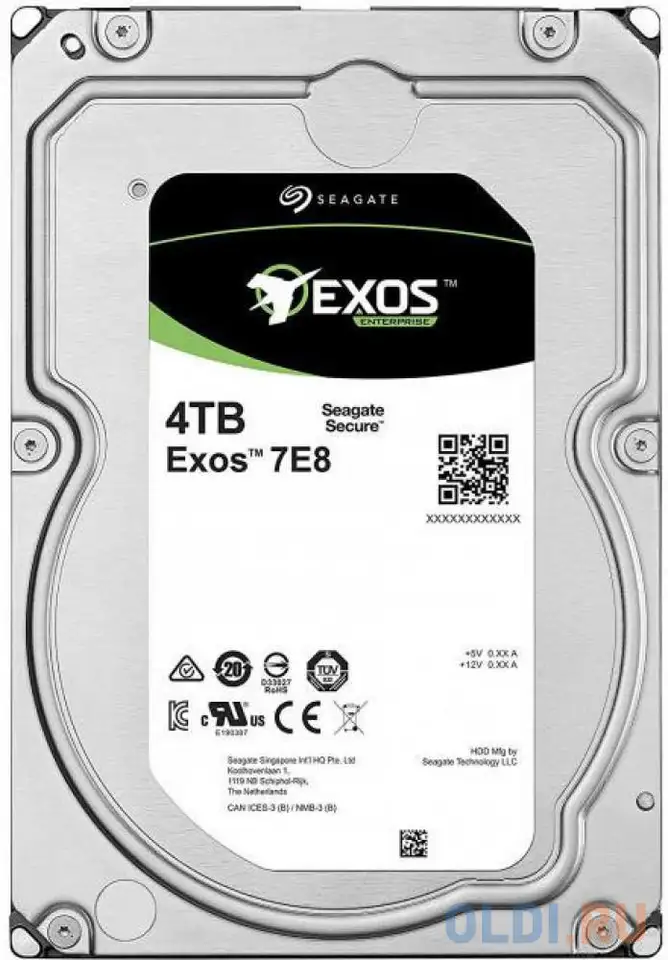 Жесткий диск seagate exos 7e8 4 tb, фотография 1