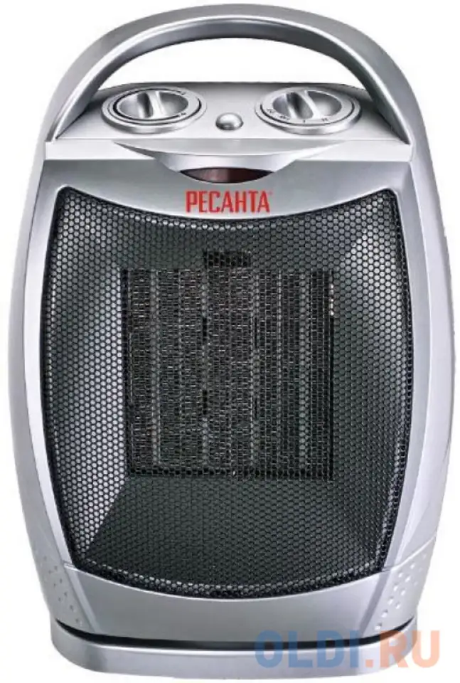 Тепловентилятор ресанта твк-2 1800 вт серебристый, фотография 1