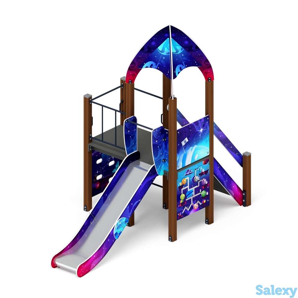 Детский игровой комплекс «космопорт (космос) » дик 2.14.08-02 н=1200, фотография 1