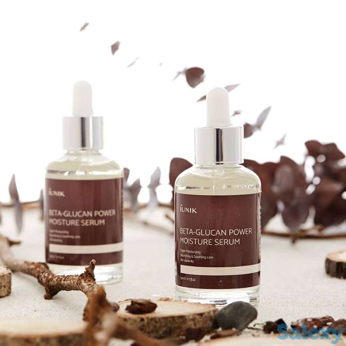 Сыворотка для лица iunik beta-glucan power moisture serum, фотография 3