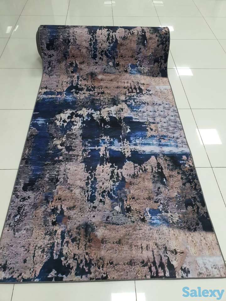 Ковровая дорожка с разлитыми чернилами, коврик метражом 120 см, фотография 3