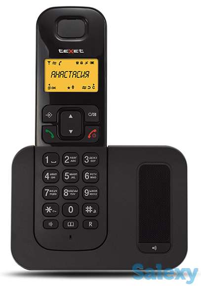 Продам домашний беспроводной телефон с подсветкой дисплея, ID5066, фотография 1