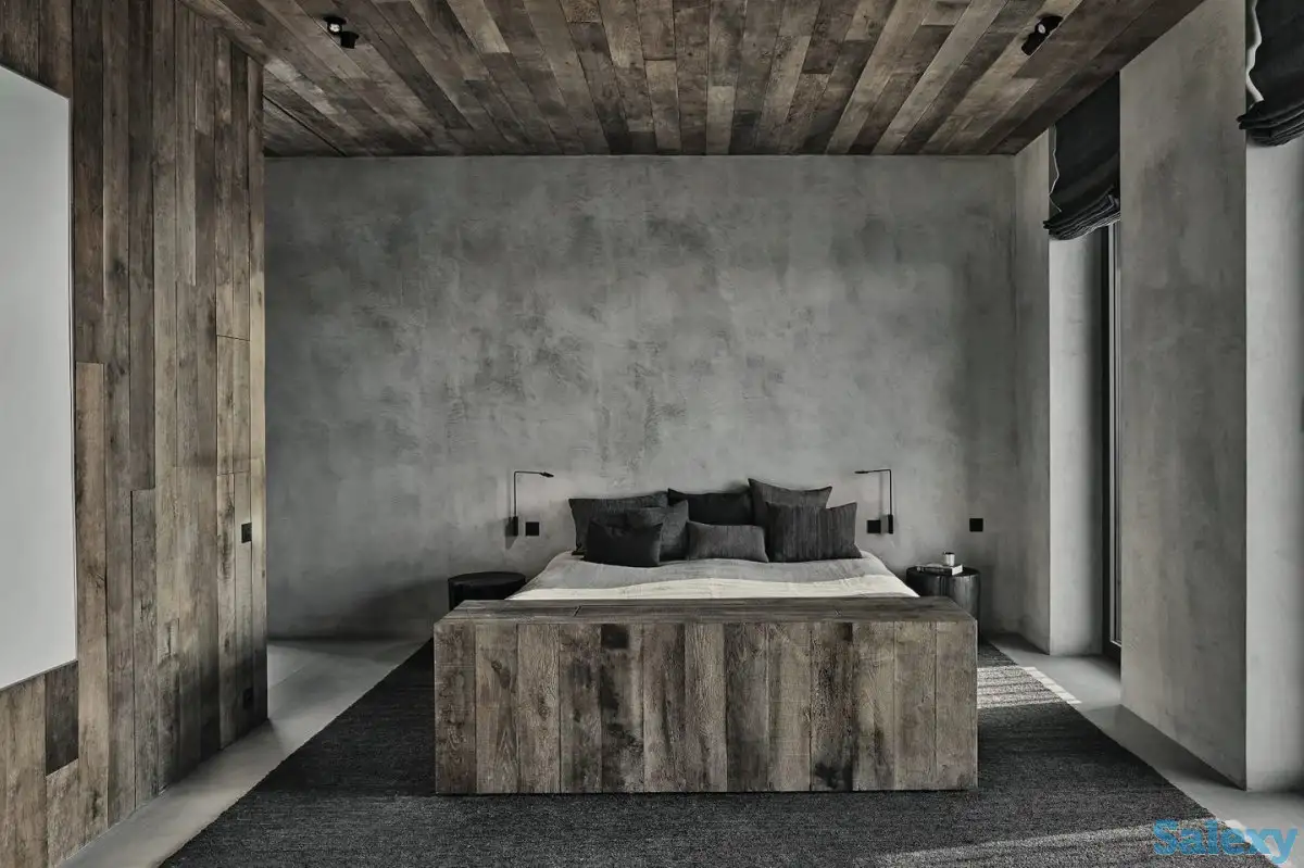 Декоративная штукатурка под шелк, замша, бетон, мрамор, велюр, камень, фотография 4