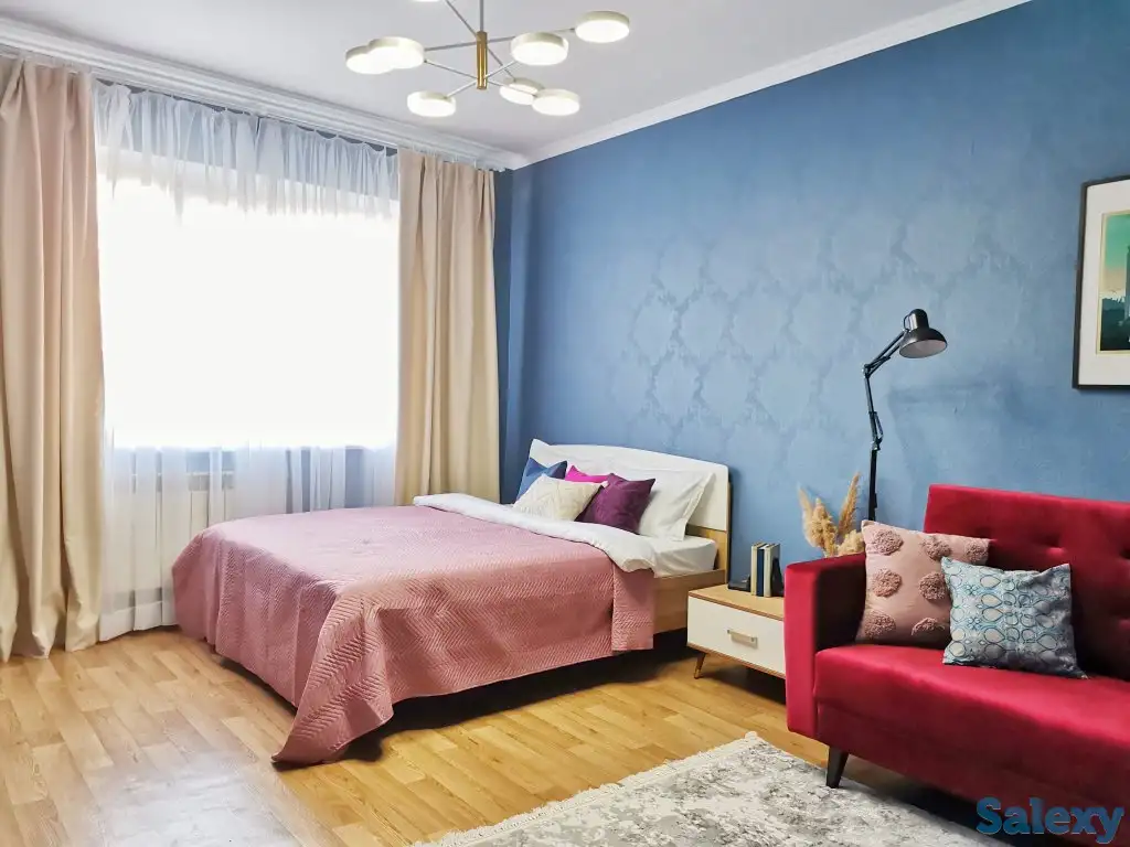 Прекрасные однокомнатные апартаменты, проспект Достык, д.270, фотография 1