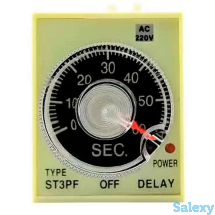 Pеле времени 220V ST3PF (5-60 sec) Энергия, фотография 1