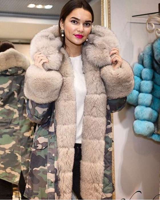 Ультрамодные парки с натуральным мехом , фотография 5