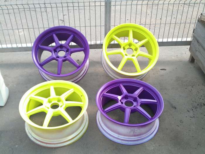 Покраска автомобильных дисков порошковой краской, фотография 4