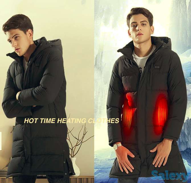Самая теплая куртка с подогревом, одежда с подогревом, фотография 2