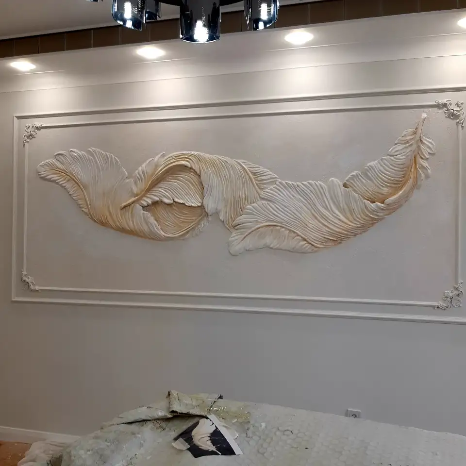 Художественное оформление помещений, барельефы,рельефные панно,объёмные картины, скульптура,роспись стен., фотография 1