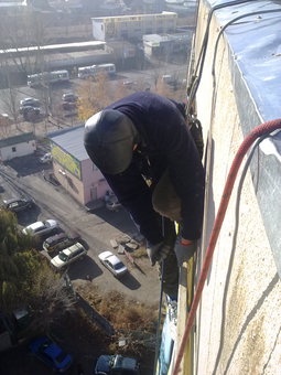 Промышленный альпинизм ,высотные работы, фотография 5