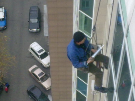 Промышленный альпинизм ,высотные работы, фотография 10