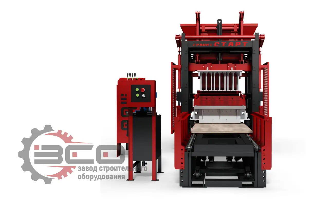 Вибропресс Гранит Старт А-02 для производства плитки, блоков и арболита, фотография 2