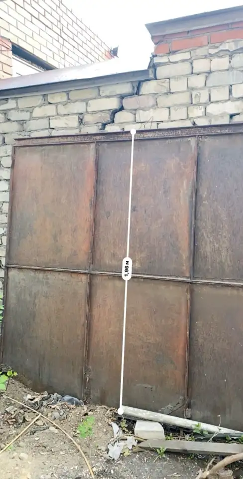 Ворота железная бу в хорошем состояний, фотография 2