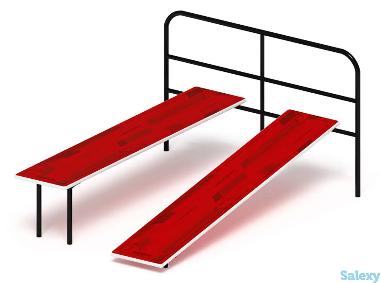 Скамья для пресса двойная (красный) - со 2.40.02-01, фотография 1