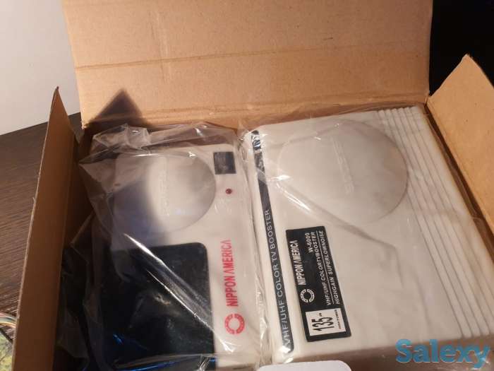 Цветной усилитель для ТВ телевизора, UHF VHF Nippon America, фотография 1