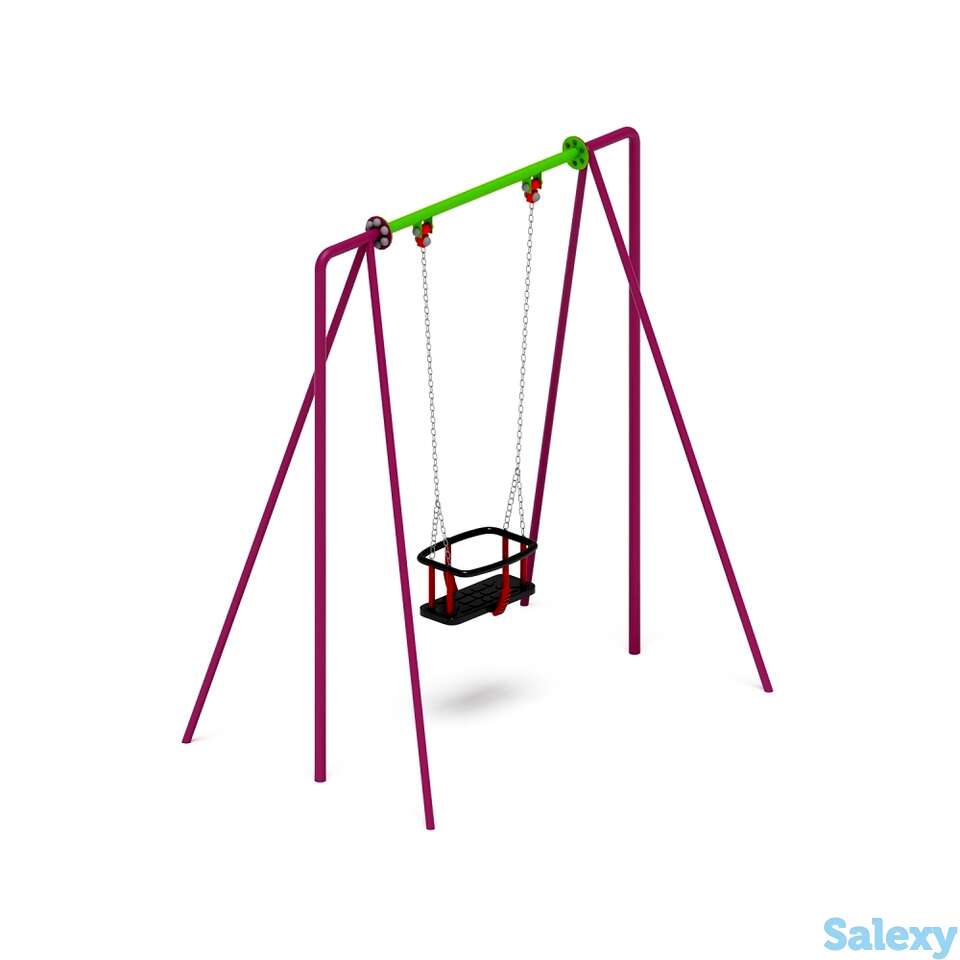 Качели уличные м1 лукоморье ио 11.м.04.02-п, фотография 1