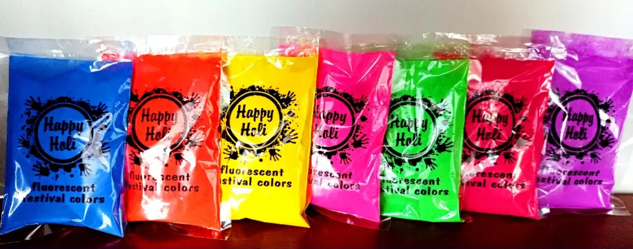 Светящиеся Краски Холи, светятся при уф лампах,отправляем в любой регион, фотография 2