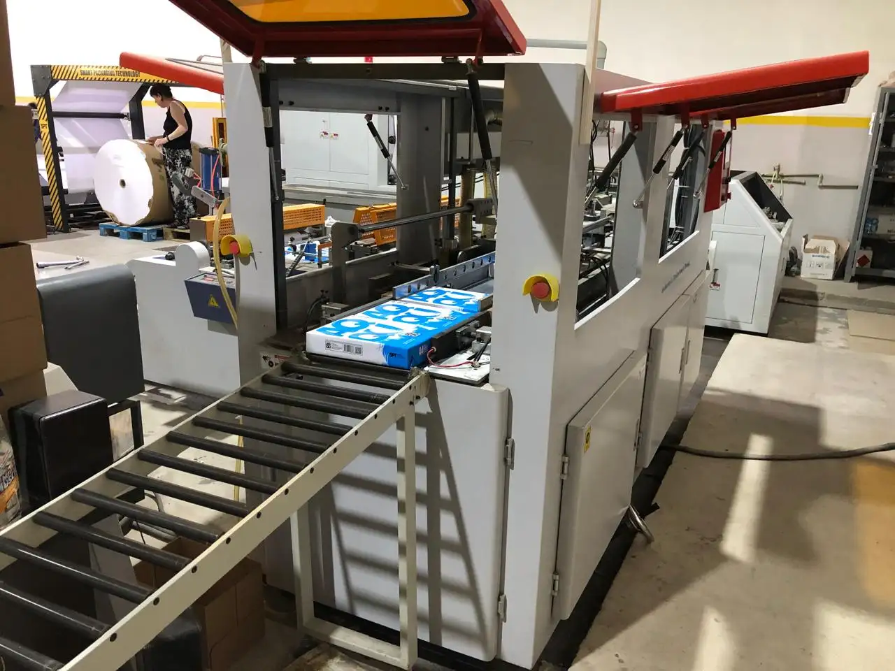 Линия для производства и упаковки офисной бумаги формата А4, фотография 6